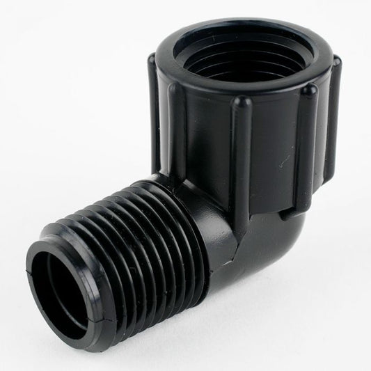 PVC Black Street Elbow