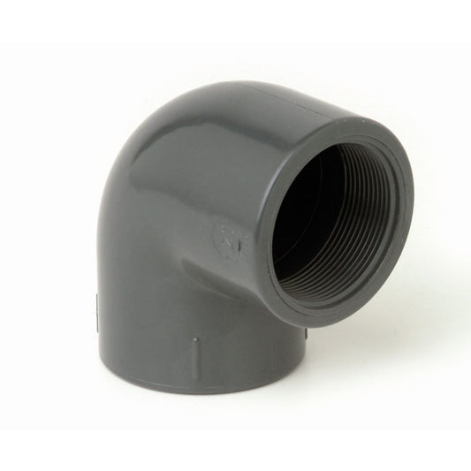 PVC Threaded Elbow 90°